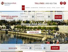 Tablet Screenshot of bestwesterncarltonplazahotel.com